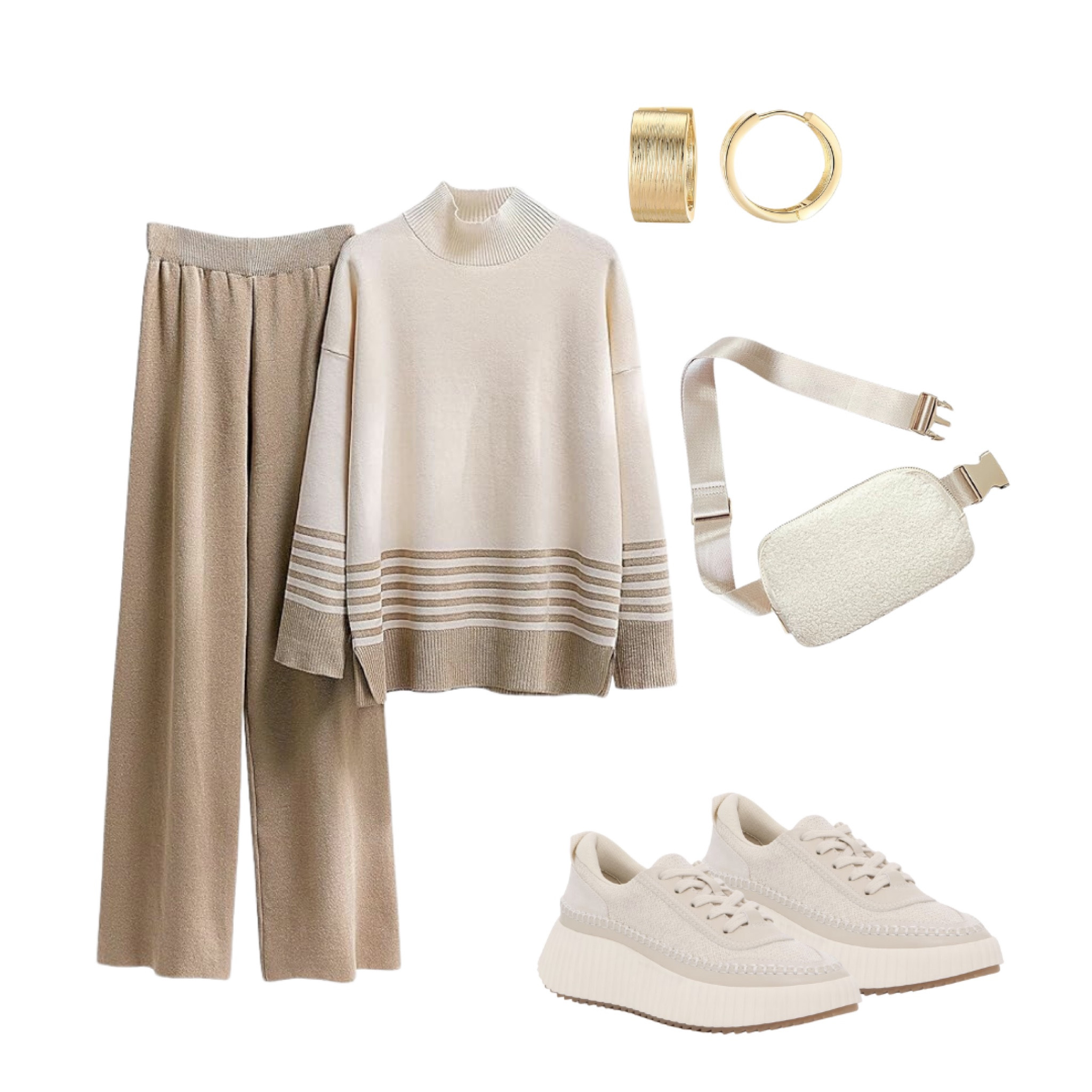 Cozy comfy on the go outfit, knit set outfit, comfy outfit, casual outfit, travel outfit 

#LTKtravel #LTKshoecrush