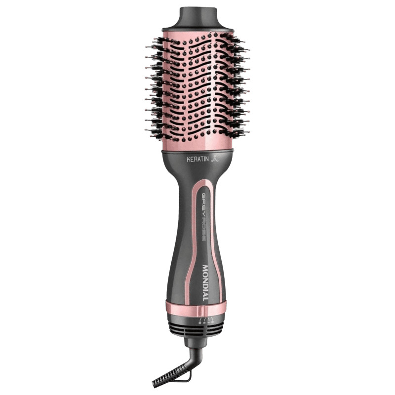 Mondial Keratin Grey Rosé 1200W Bivolt
            
                 - Escova Secadora | Beleza Na Web (BR)