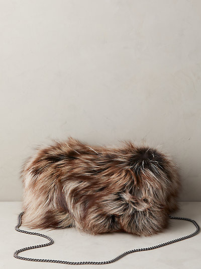 Silver Fox Fur Muff | Overland Sheepskin Co.