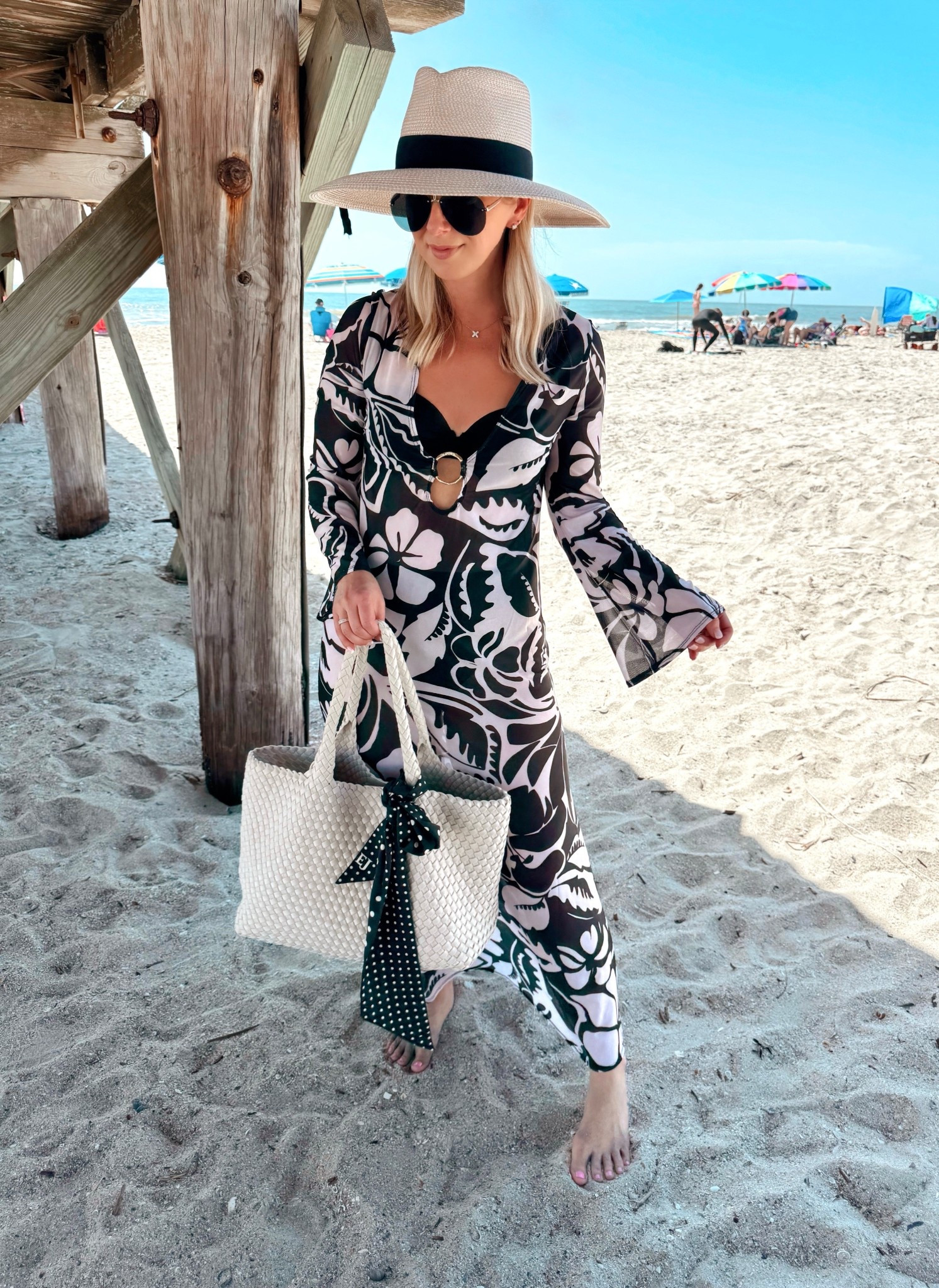 🐚 The newest addition to my straw hat collection, this @EricJavits Daphne hat!☀️ This beauty is STUNNING and so well made!👌🏻 I wore it all weekend at the beach and it gave the best coverage —love that it has the highest rating of UPF50+ 🌊 It’s lightweight and packable which makes it perfect for Summer travels! You can use my code: COURTNEE10 for 10% OFF at www.ericjavits.com #ericjavits #ElegantStyle #ChicAccessories #fashion  #sponsored 

#LTKMothersDay #LTKdayinmylife #LTKootd