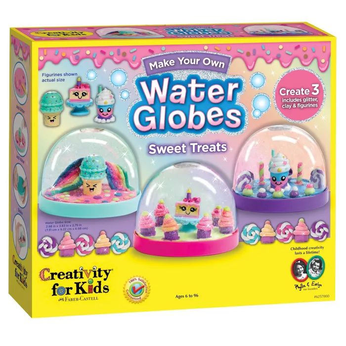 Creativity For Kids Make Your Own Water Globes Sweet Treats Kit | Target
