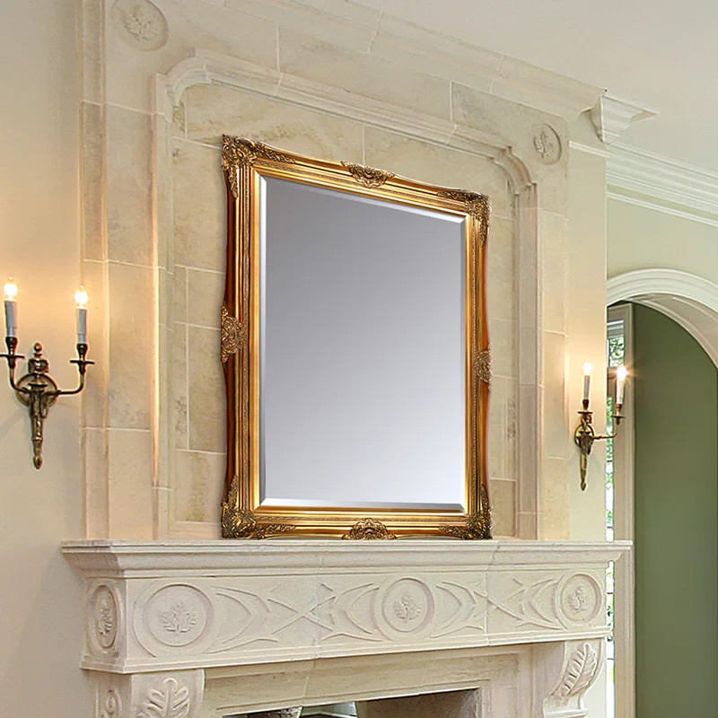 Ballenger Wood Rectangle Wall Mirror | Wayfair North America