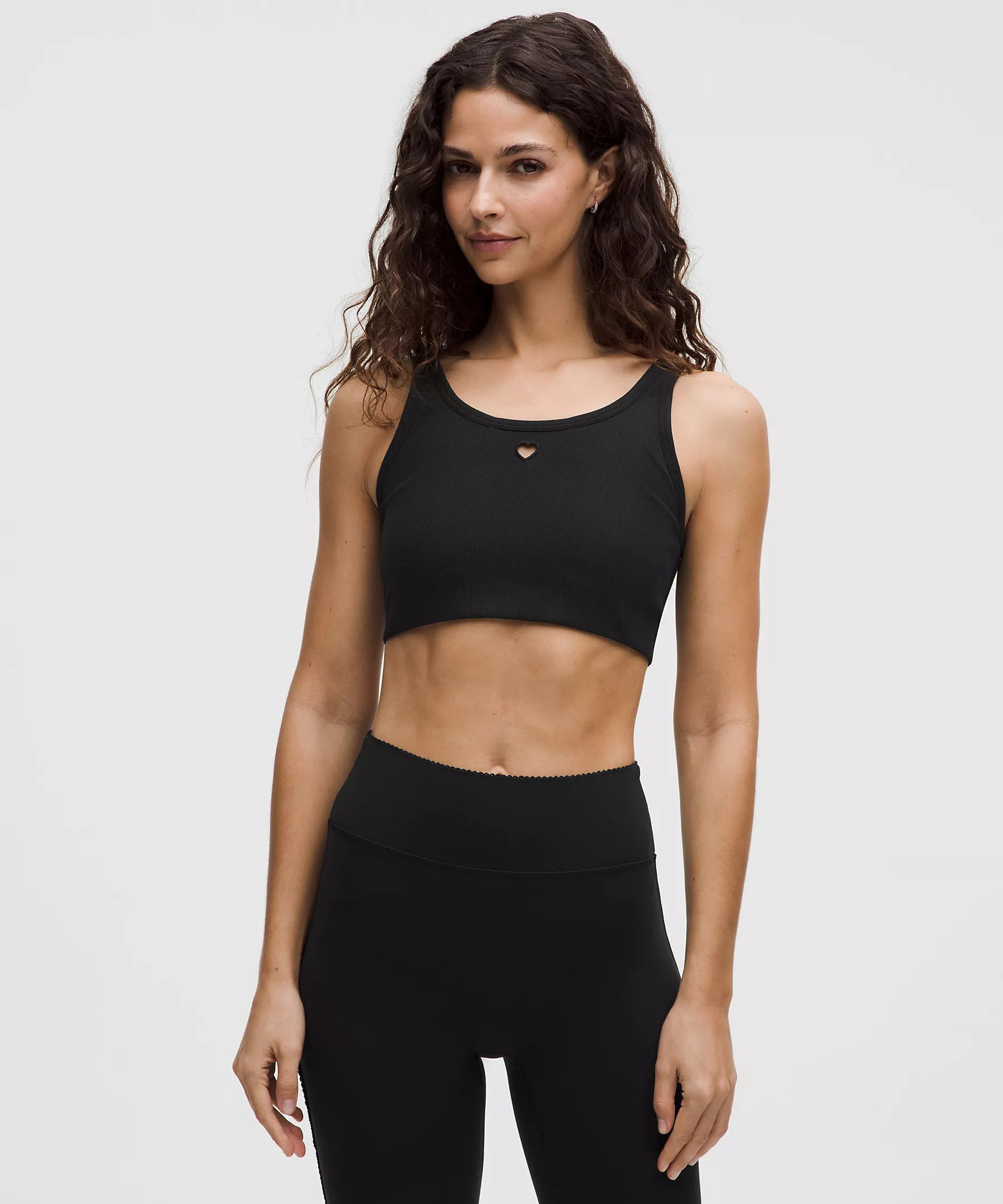Nulu Ribbed Scoopneck Bra Light Support, B/C Cup | Lululemon (US)