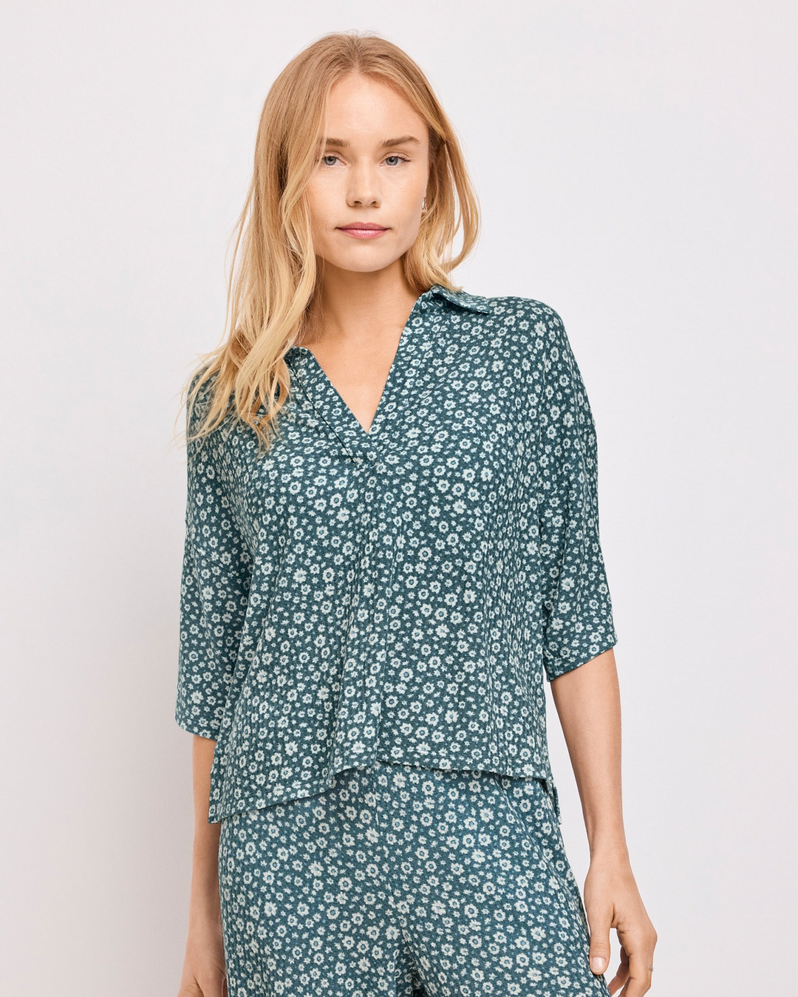 Waffle Short Sleeve Top | Jockey