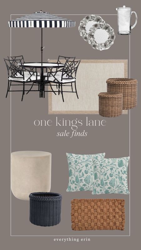 One kings lane, outdoor furniture, decor, home decor, patio, outdoor decor

#LTKHome