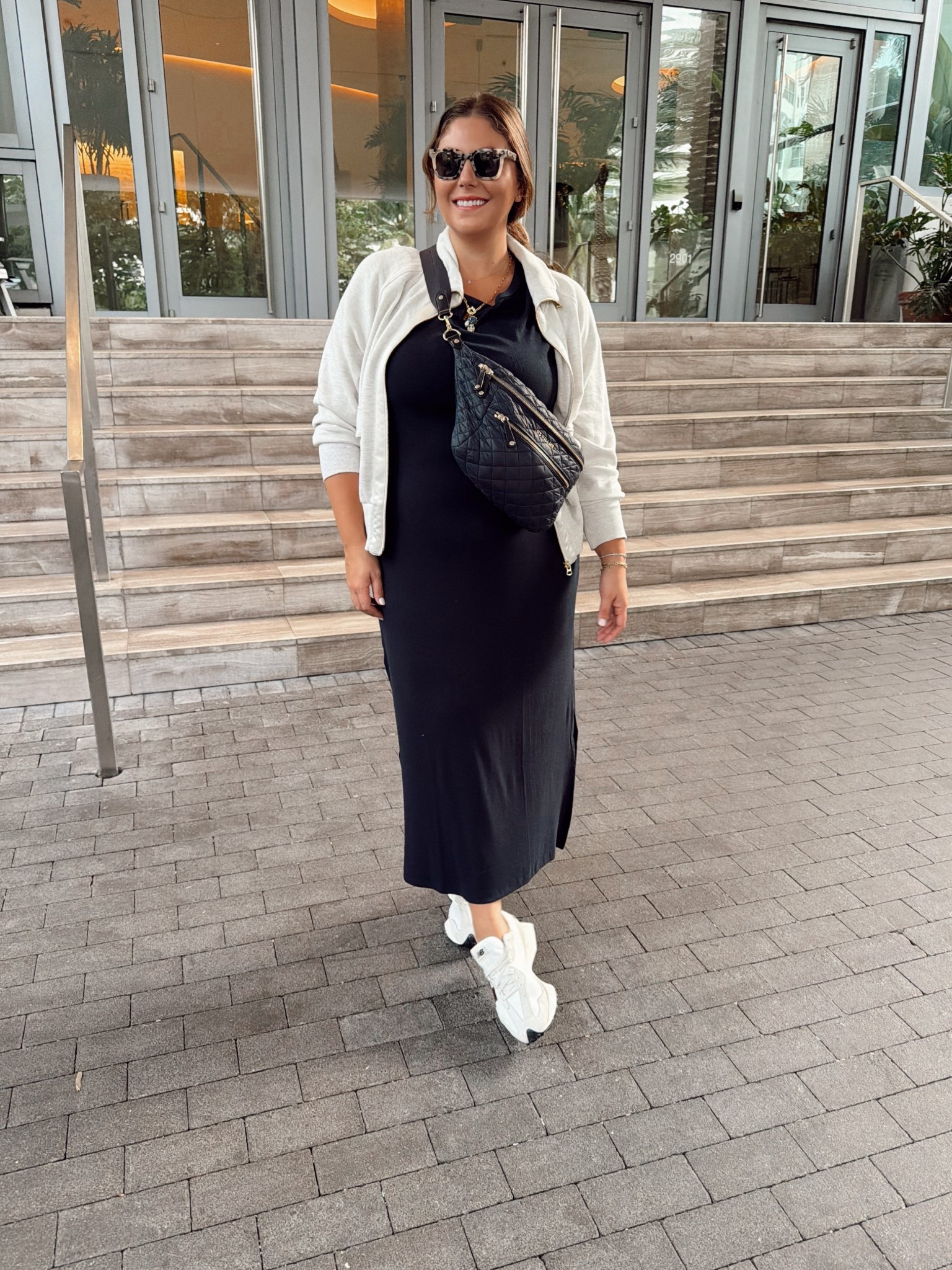 This outfit is so comfortable for travel any time of the year! Wearing size XXL in dress & XL in zip up. Use CARALYN15 at Spanx. Use CARALYNM at Cakes Body. 

#LTKTravel #LTKPlusSize