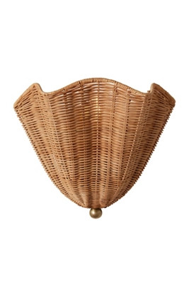 Ravello Rattan Sconce Wall Light | Anthropologie (US)
