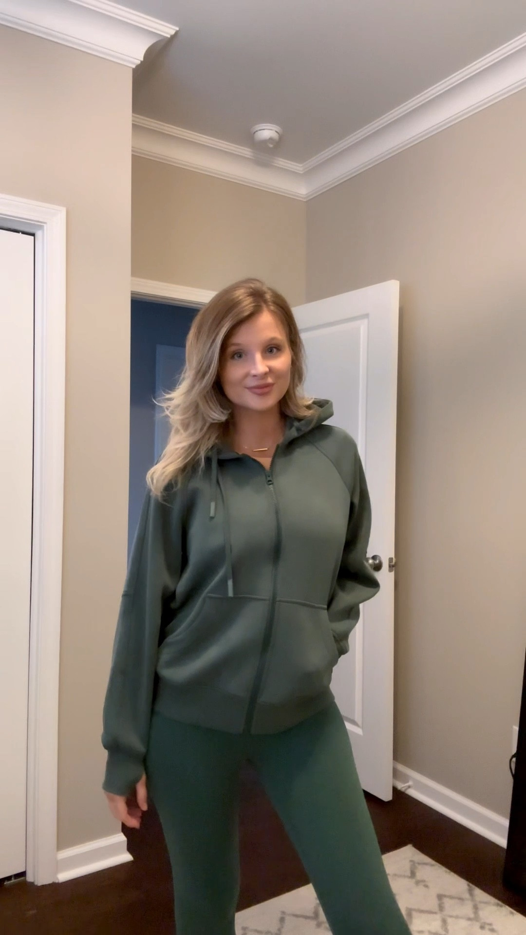 This is my favorite workout set and I’ll be living in it all winter! Truthfully I just use it to run errands and lounge, because chasing toddlers is workout enough. You’ll never want to take this off! The sweatshirt is so soft and comfy, it’s a modal fleece blend. The leggings are soft and buttery with no front seam! Both are in color pine grove  

Don’t miss out - ColorfulKoala Holiday Super Sale is LIVE! Buy 2 get 25% off, buy 3 get 30% off through the link in my bio. Or use my code ALEXM20 to get 20% off one item! #ad

https://colorfulkoala.com/itsalexmac

@colorfulkoala has been my go-to for buttery soft workout sets for years. IYKYK.  Have you tried them yet?! 👇