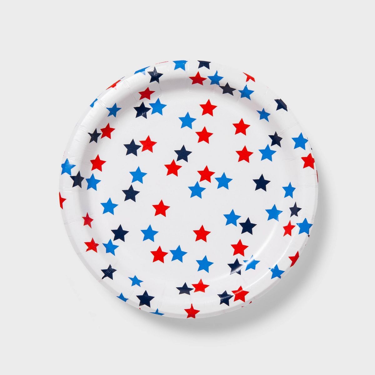 20ct 6.75" Paper Snack Plates Stars Red/Blue - Sun Squad™ | Target