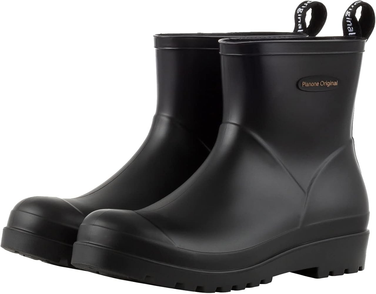 planone Short rain Boots for Women Waterproof Garden Shoes Anti-Slipping Rainboots for Ladies Com... | Amazon (US)