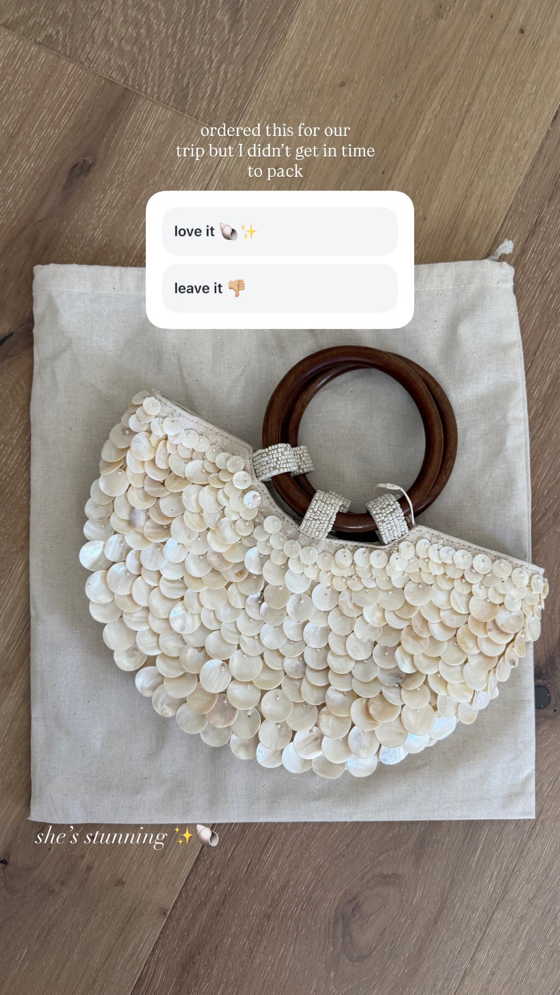 The most stunning summer time beach vacation bag! So beautiful with the seashells 

#LTKTravel #LTKSwim #LTKSeasonal