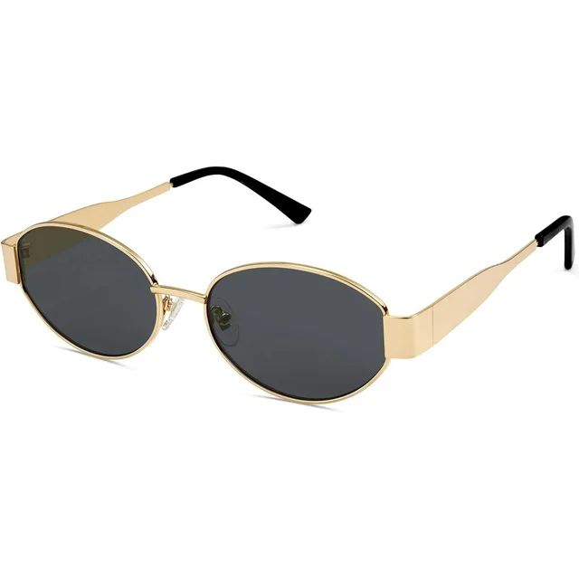 SOJOS Retro Oval Sunglasses for Women Men Trendy Sun Glasses Classic Shades UV400 Protection SJ12... | Walmart (US)