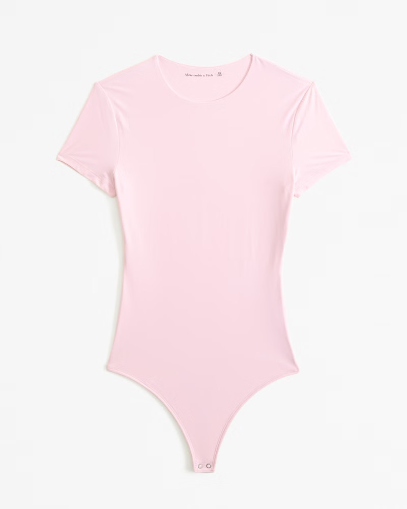 Soft Matte Seamless Tee Bodysuit | Abercrombie & Fitch (US)