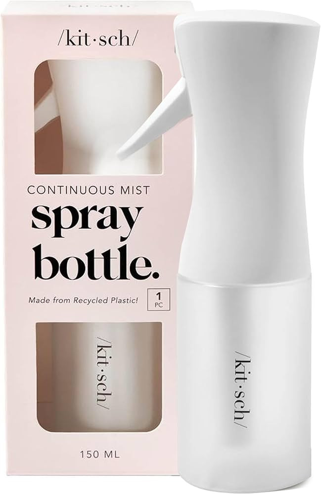 Kitsch Continuous Spray Bottle for Hair \u2013 Fine Mist Water Mister & Water Spray Bottle \u2013... | Amazon (US)