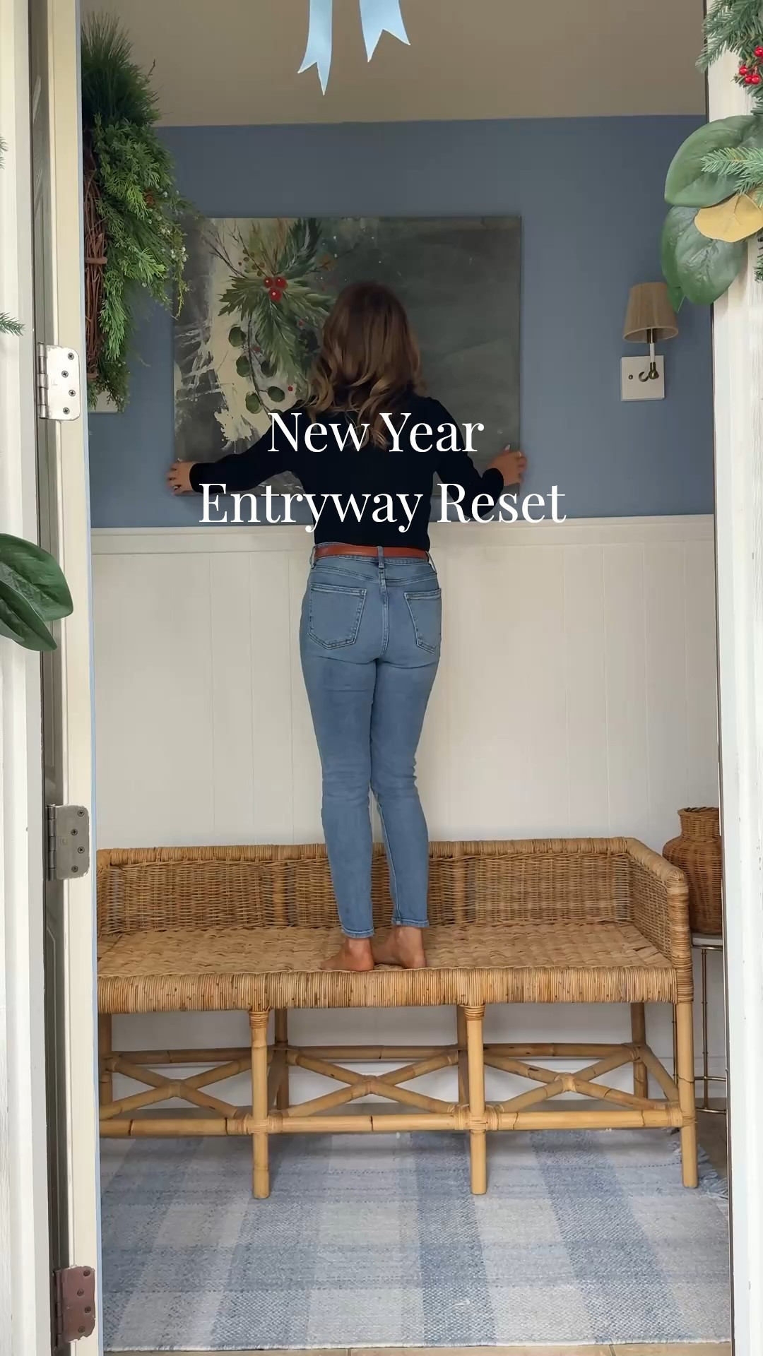 The entryway is the first impression to your home style. I like mixing materials but keeping it still the coastal look I love. Warm and welcoming is the goal. 

#LTKHome