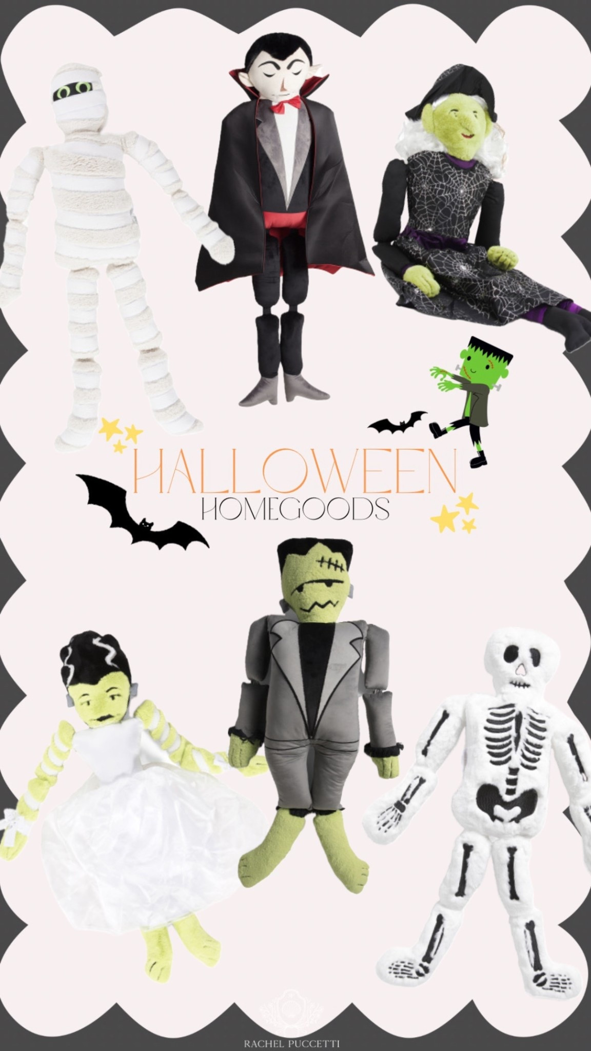 HomeGoods halloween, Marshalls halloween, TJ maxx Halloween, Halloween pillows, jumbo skeleton pillow, jumbo halloween pillow, life sized halloween pillow, Frankenstein, Dracula, mummy pillow, halloween decor 

The life sized Halloween pillows are back at HomeGoods!!😍🎃🧟‍♂️ had to have the cute Dracula one this year!🧛🏻‍♂️ 

#LTKHome #LTKFindsUnder50 #LTKFindsUnder100