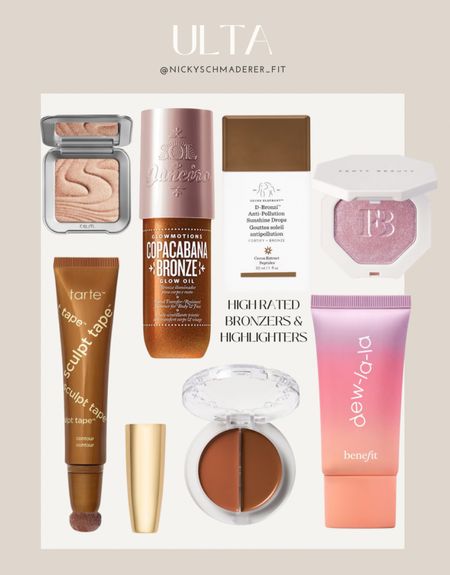 Ulta’s high-rated bronzers and highlighters

#LTKBeauty