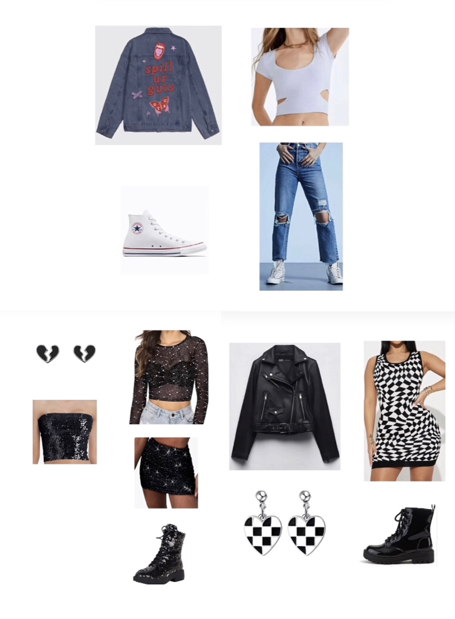 Outfit ideas for Olivia rodrigos concert!🎶✨ #concertoutfitinspo #concertinspo #oliviarodrigoconcertoutfit #oliviarodrigoconcertoutfitideas