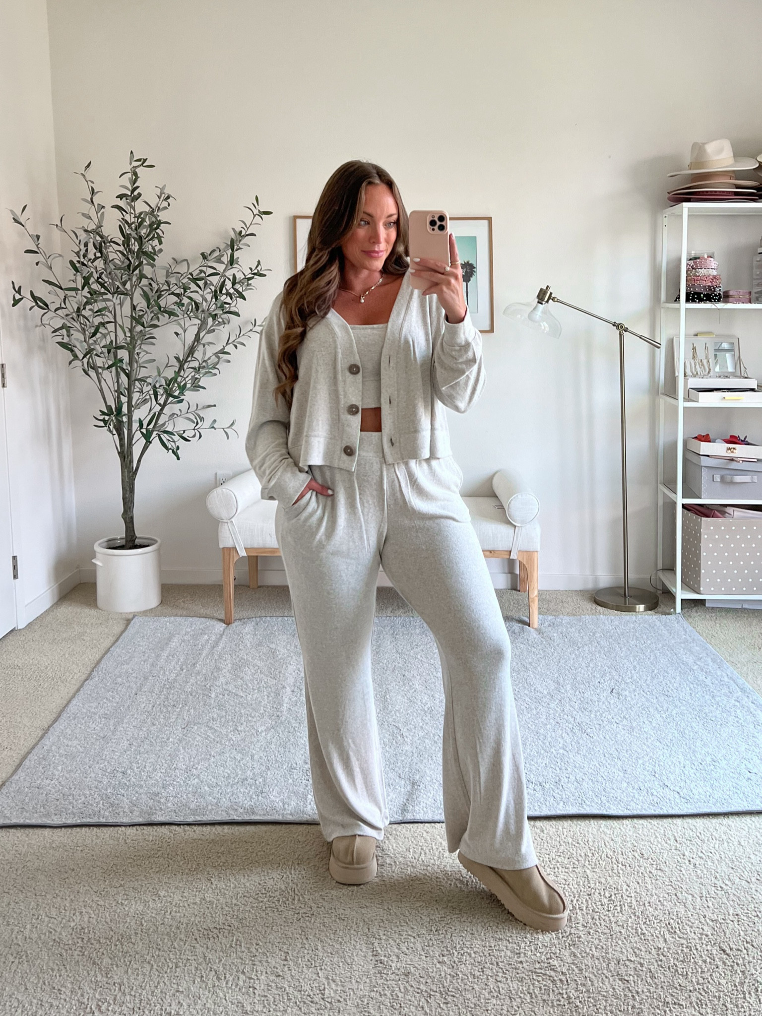 This three piece set surprised me quality wise- incredible, super soft so cozy! I sized up to a large so the pants wouldn’t cling, waist is big but I don’t mind!


#LTKMidsize #LTKSummerSales #LTKSeasonal