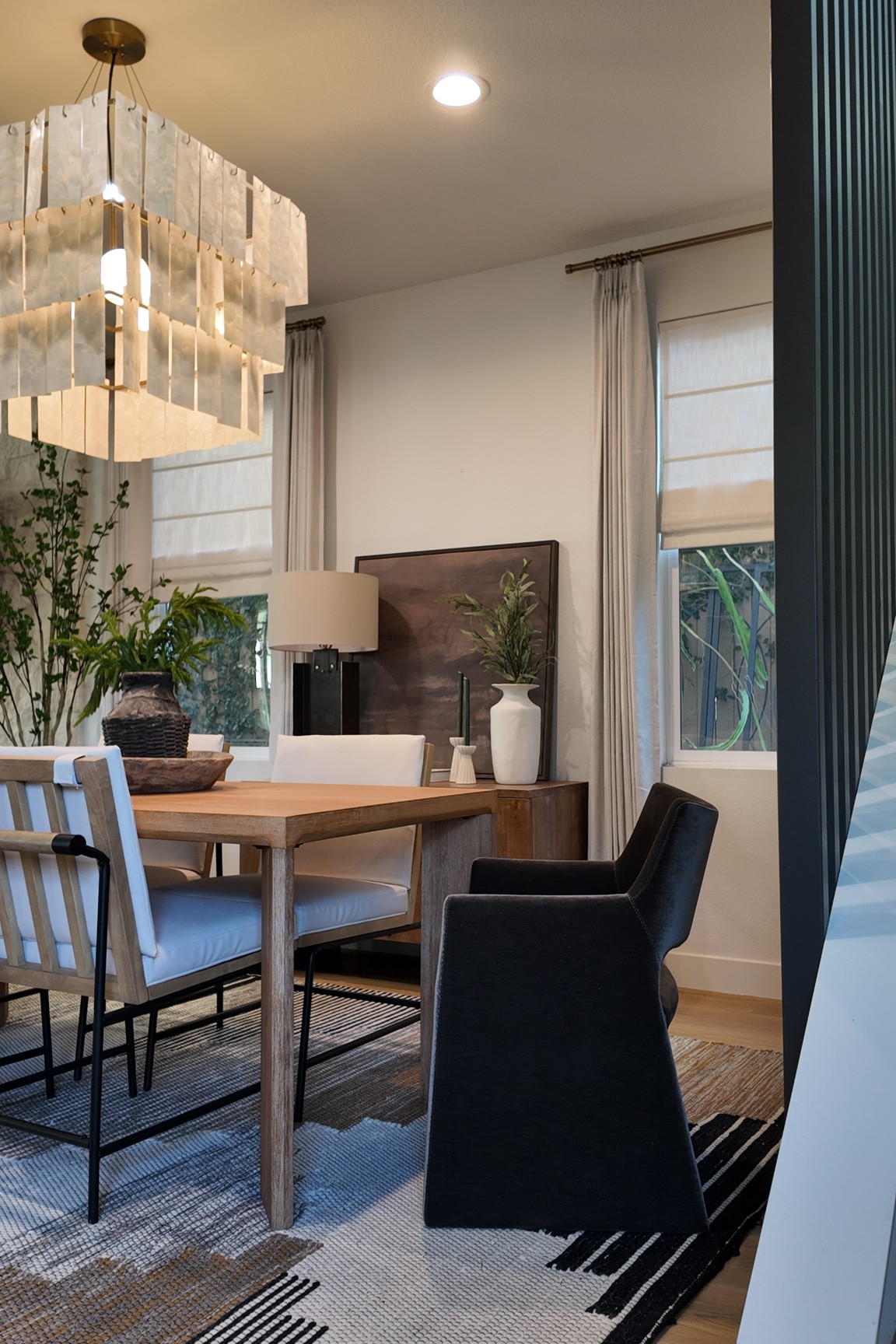 The perfect dark brown (with a touch of green) dining chair. Unique, modern, soft and comfortable  

#LTKStyleTip #LTKHome