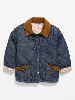 Denim Barn Jacket for Toddler Girls | Old Navy (US)