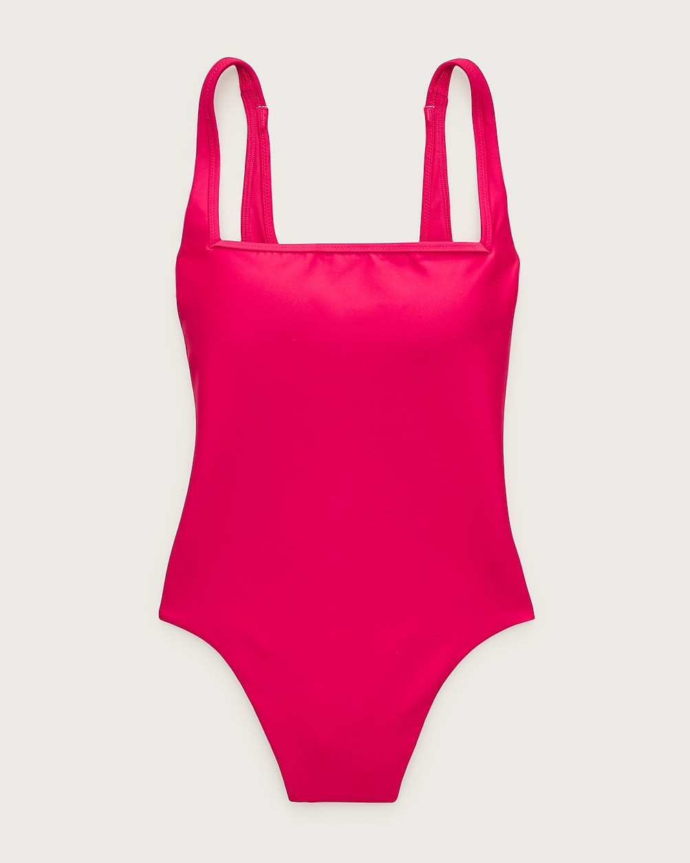 Squareneck one-piece in Classic Sculpt&trade; | J. Crew US