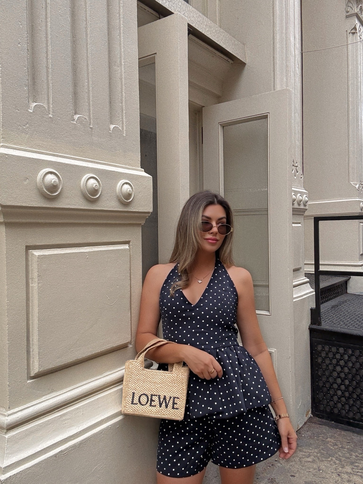 Cute polka dot set 🤍