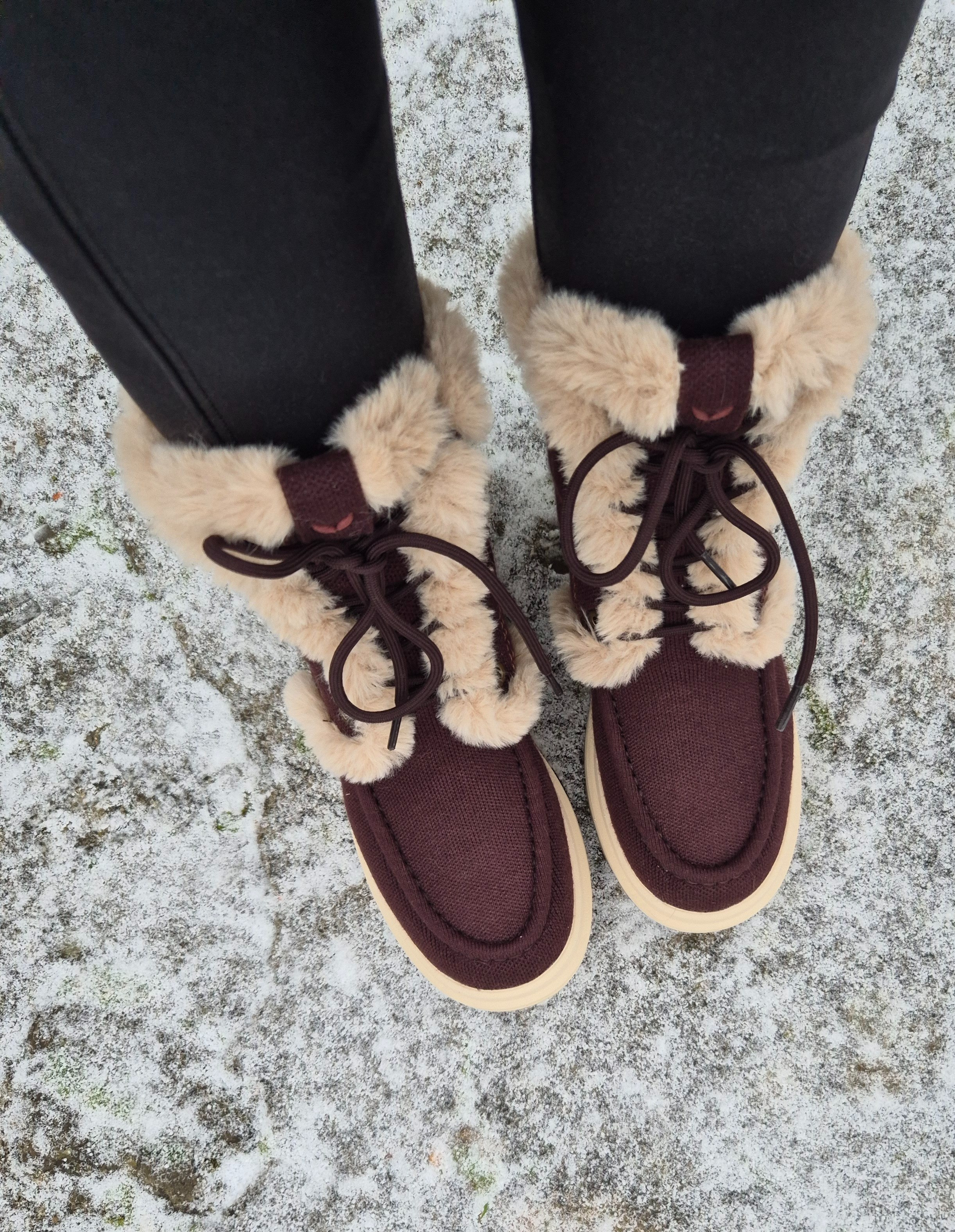 The best sustainable winter boots for women. Water repellant and faux fur. Boots in brown and very comfortable. Use code VKRISTINE to save up.

#LTKPetite #LTKMidsize
