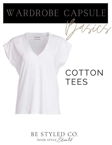 Wardrobe capsule / best basic tee - best tee shirts - casual fashion - cotton tees 

#LTKstyletip #LTKFind #LTKunder50