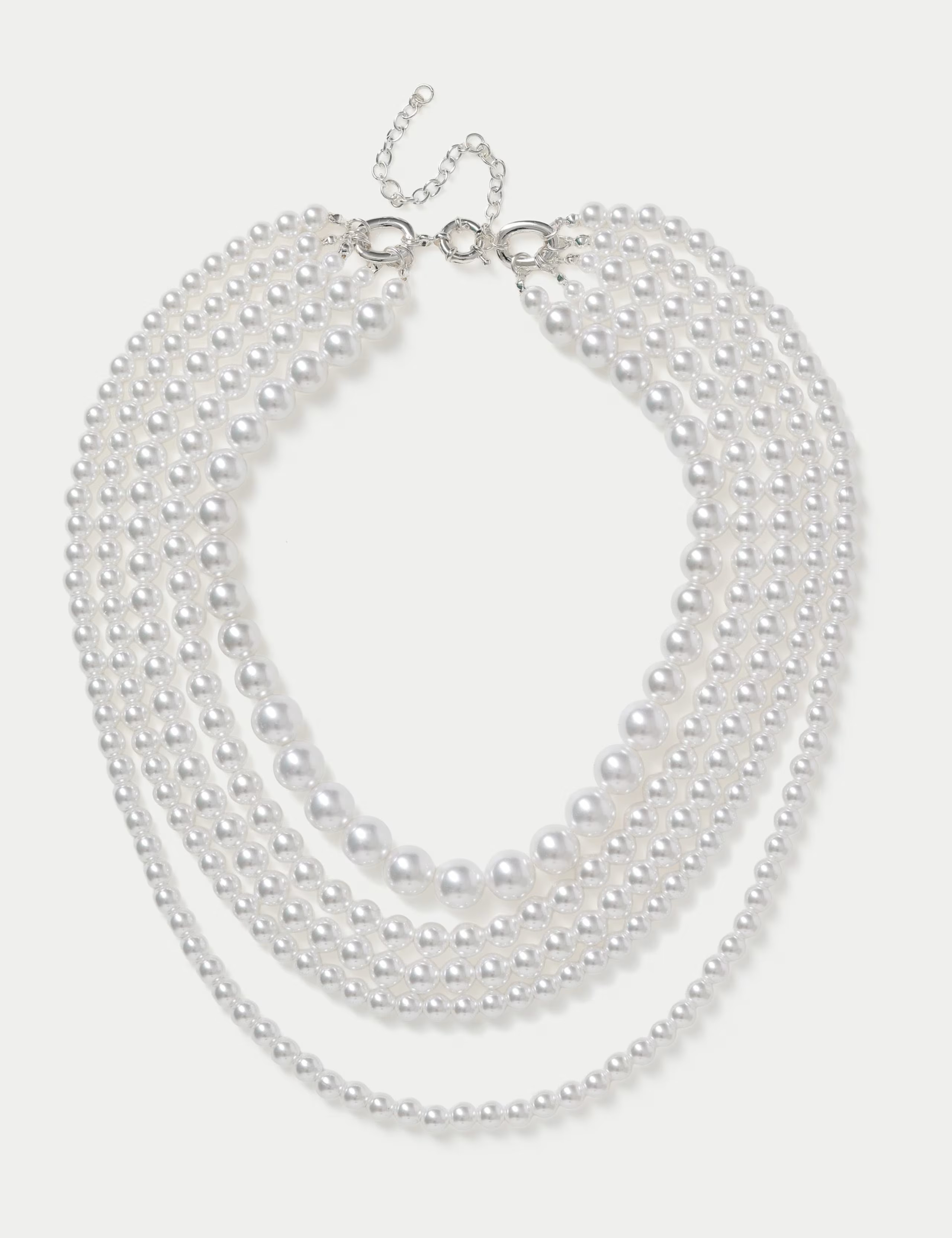 Cascading Pearl Multi Strand Necklace | Marks & Spencer (UK)