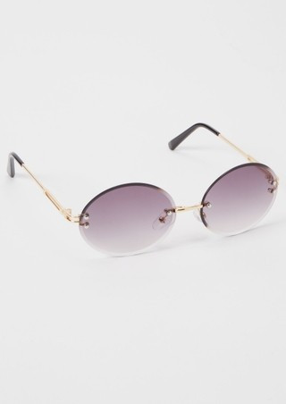 Purple Bevel Lens Sunglasses | rue21