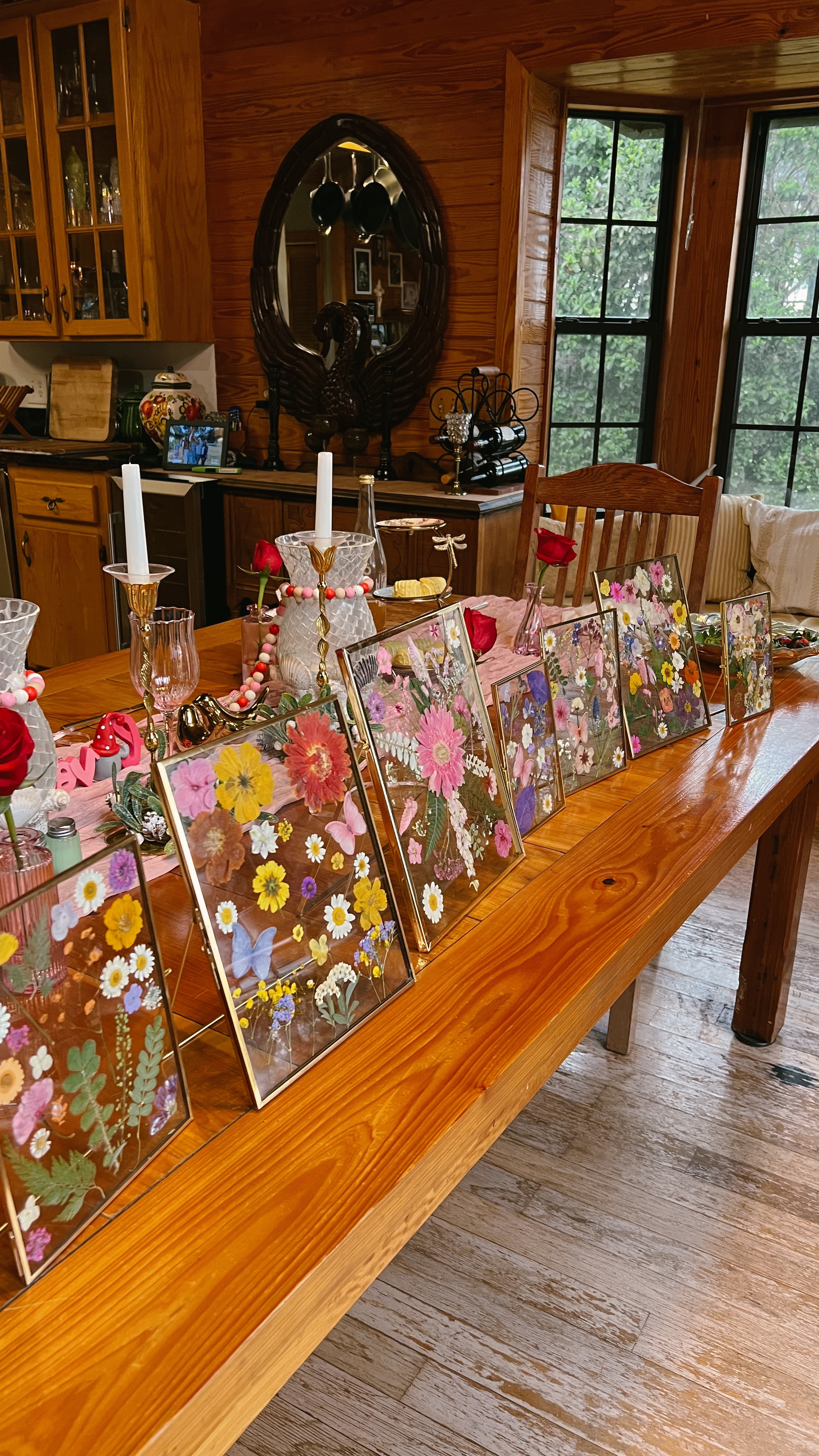 Pressed flowers in frames craft for Galentines 💕🌸🌼 Such a fun, easy, and cute craft to do with your girl friends. All supplies linked here! #LTKSpring

#LTKParties #LTKHome