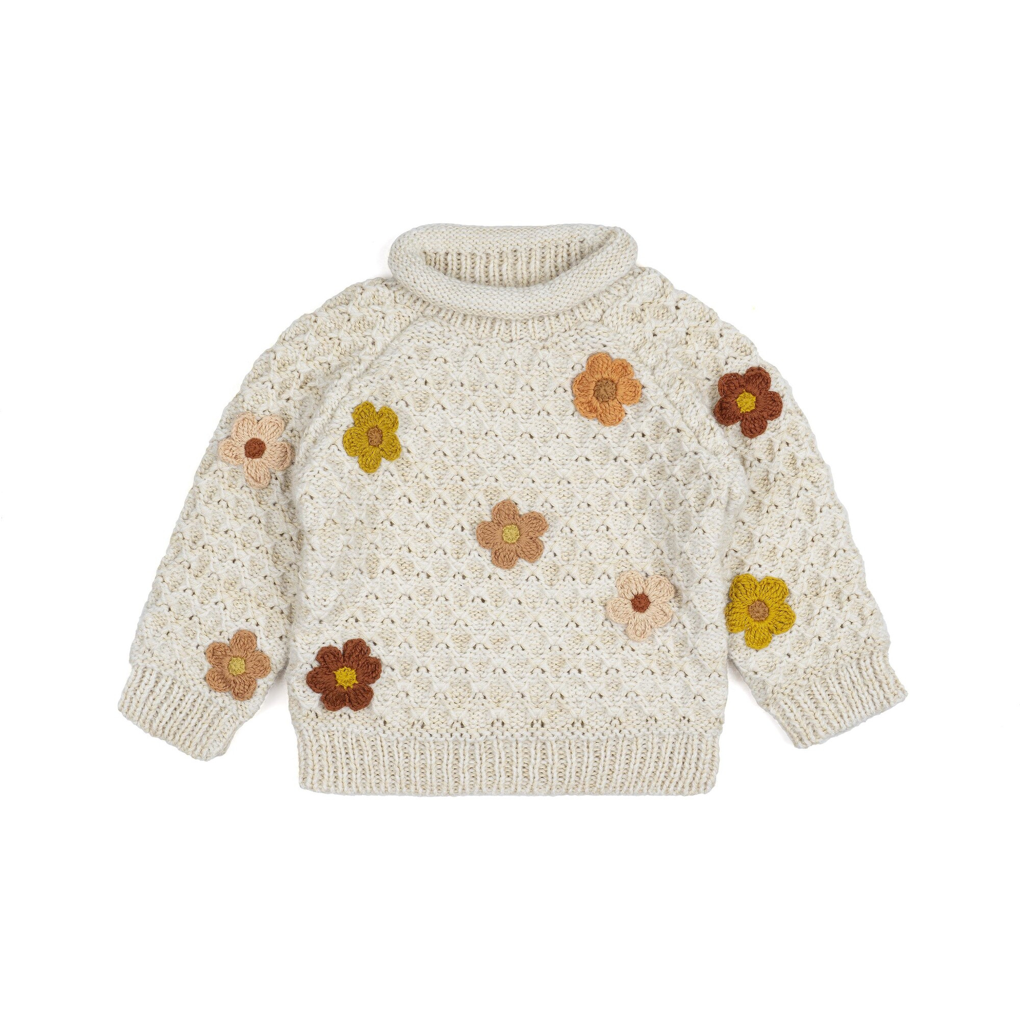 Jardin Sweater, Taupe | Maisonette