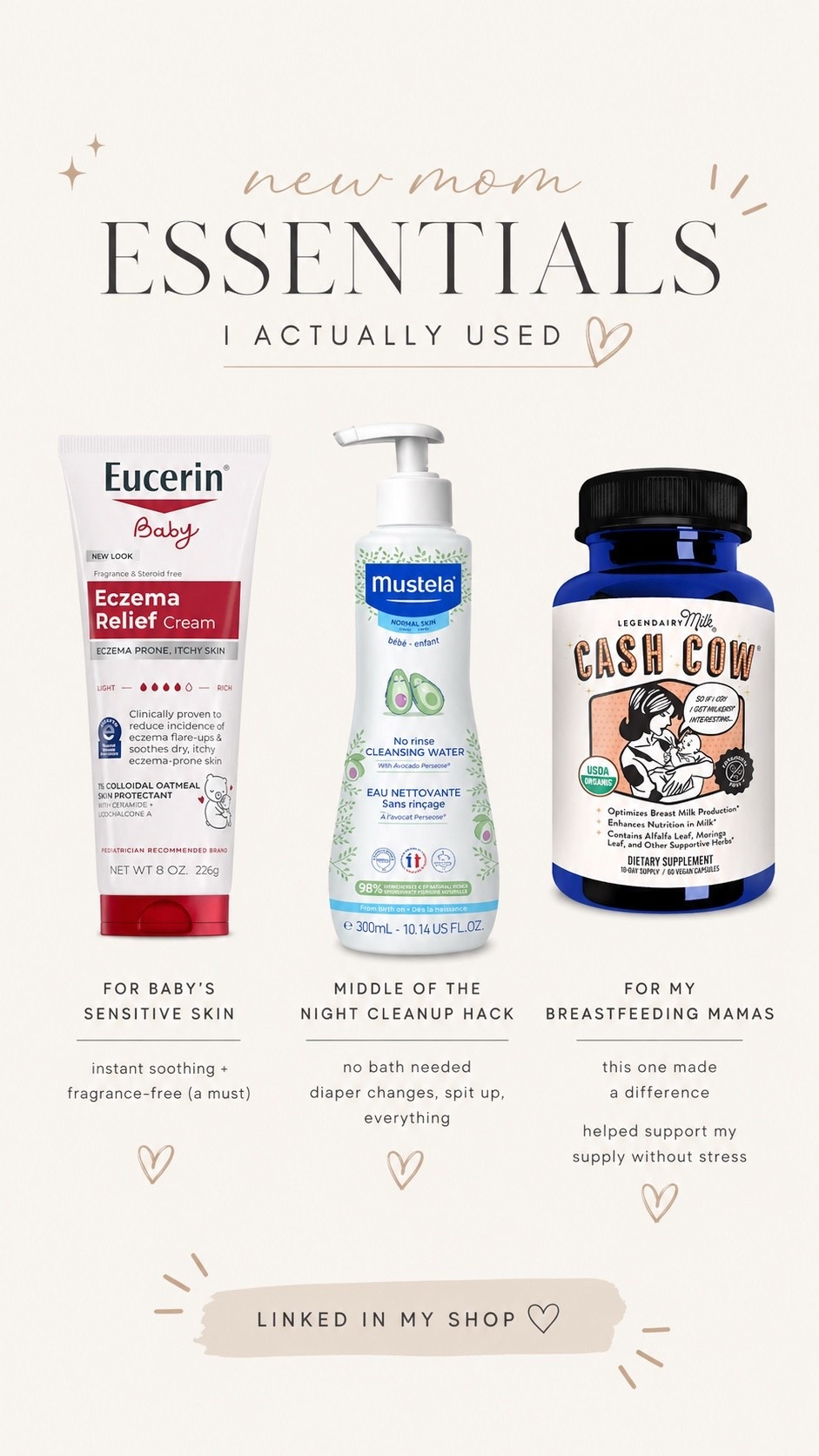 Things that made postpartum + newborn life easier 🤍



#LTKBaby #LTKmomlife #LTKBump