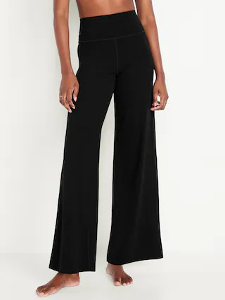 High-Waisted StudioSmooth Wide-Leg Pants | Old Navy (US)