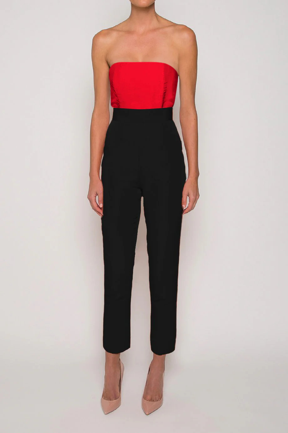 Strapless Silk Faille Bustier | ALEXIA MARIA