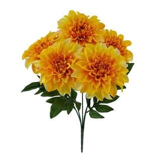 Bright Yellow & Orange Dahlia Bush by Ashland® | Michaels | Michaels Stores