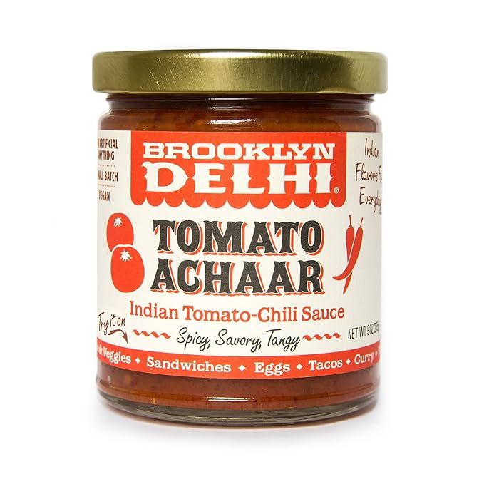 Brooklyn Delhi Tomato Achaar - Indian Chili Sauce, 9 Oz | Amazon (US)