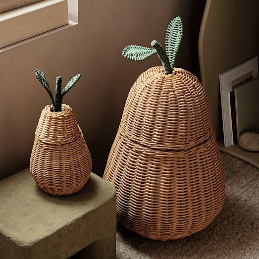 ferm LIVING Pear Braided Storage Basket | West Elm (US)