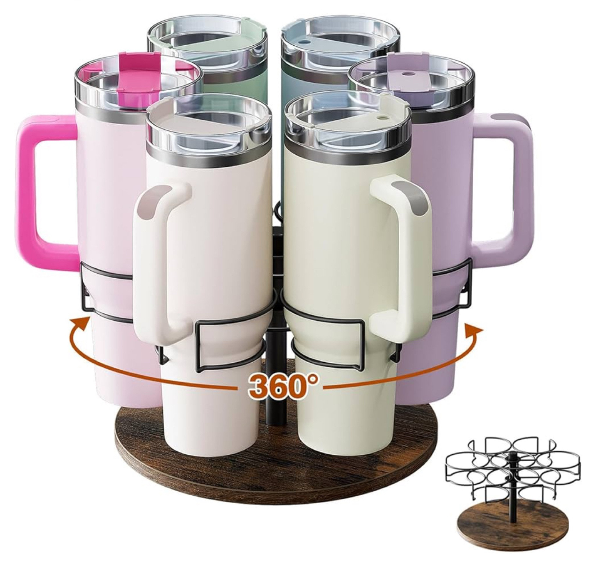 10% off plus 10% off 🎉

Water Bottle Organizer for Stanley 40 oz, Rotating Stanley Cup Organizer Holder, Patented Product, Tumbler Holder Organizer, Stanley Cup Accessories, Easy to Install, Vintage Brown

#LTKHome #LTKSaleAlert