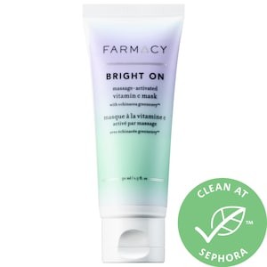 Bright On Massage-Activated Vitamin C Mask with Echinacea GreenEnvy™ - Farmacy | Sephora | Sephora (US)