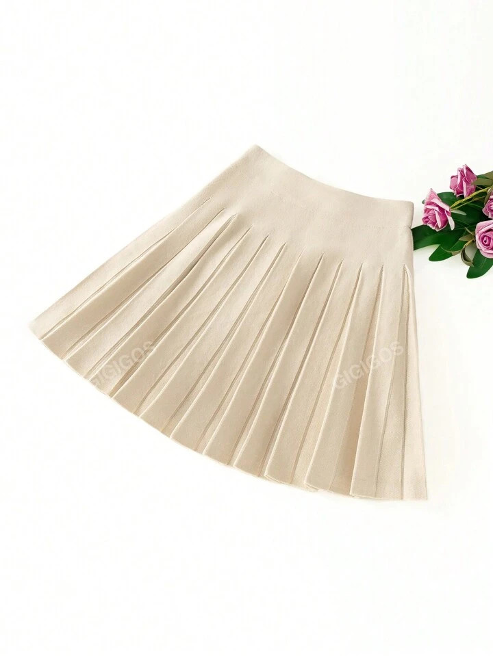 Autumn Winter Women Mini Knit Skirt | SHEIN