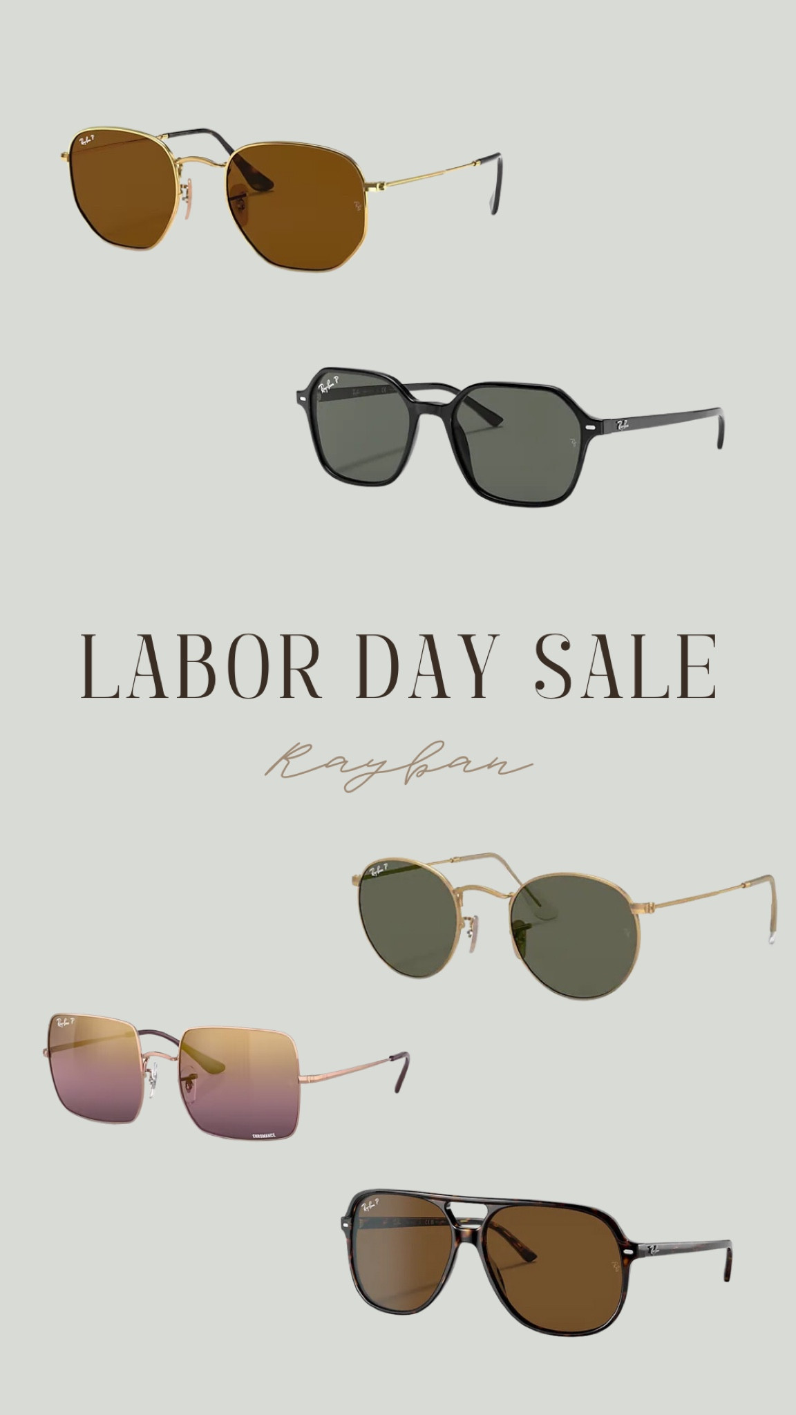 Rayban 20% OFF

#LTKSale #LTKstyletip #LTKsalealert