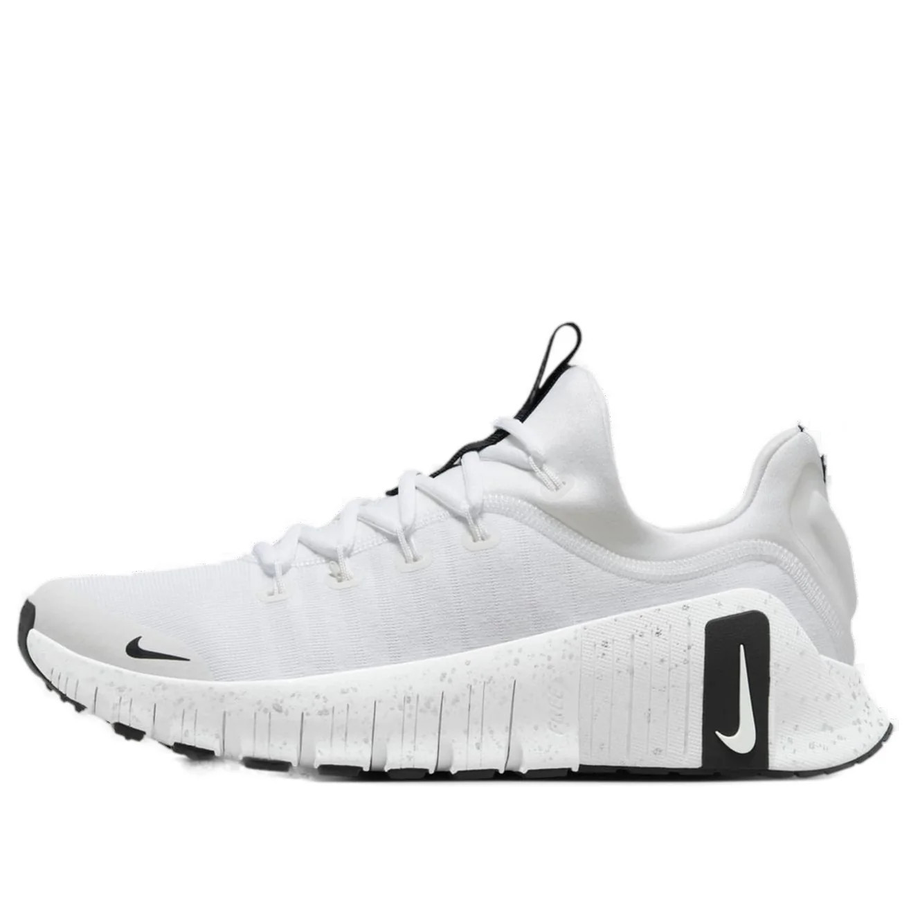 (WMNS) Nike Free Metcon 6 'White Metallic Silver Smoke Grey Black' HQ3510-100 | KICKS CREW