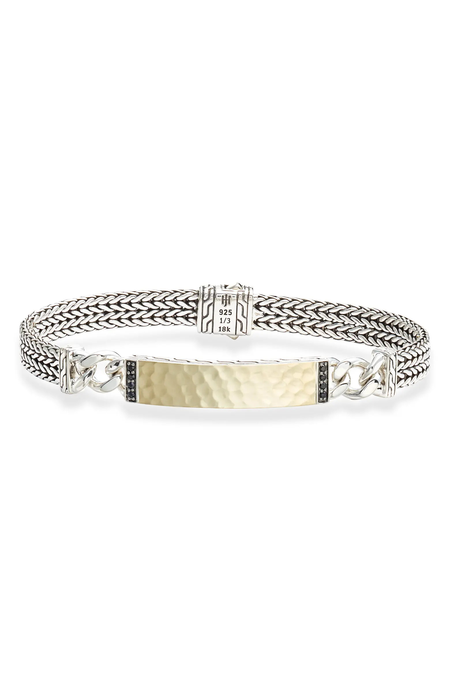 Classic Chain Hammered ID BraceletJOHN HARDY | Nordstrom