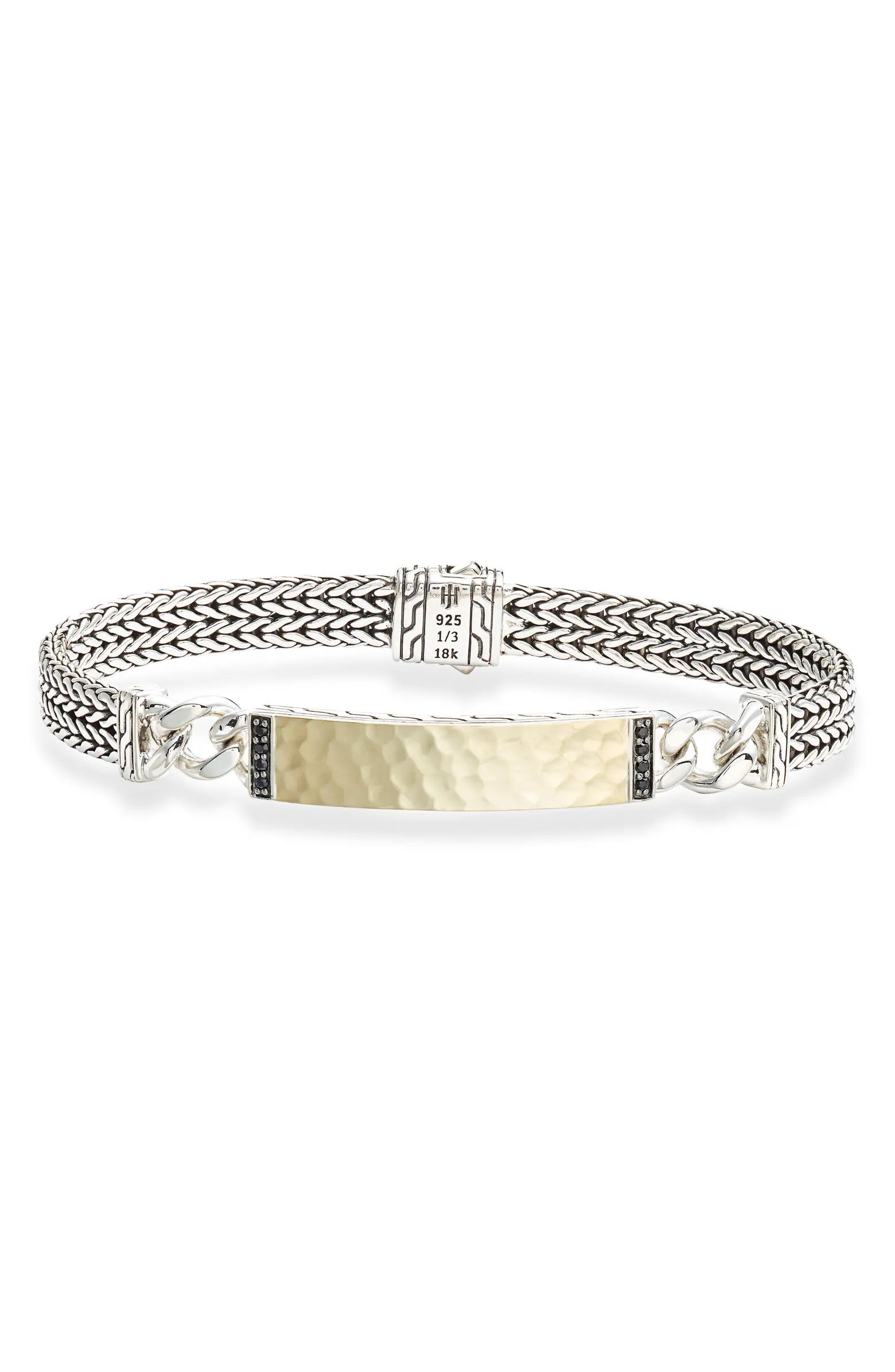 Classic Chain Hammered ID BraceletJOHN HARDY | Nordstrom