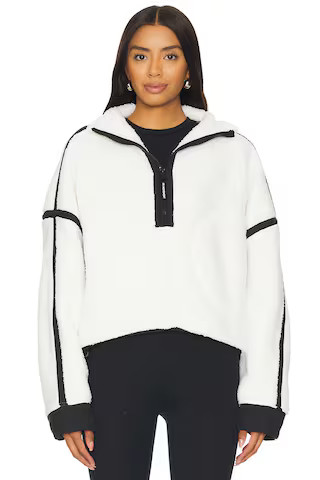 Free People x FP Movement Mountain High 1/2 Zip in White from Revolve.com | Revolve Clothing (Global)