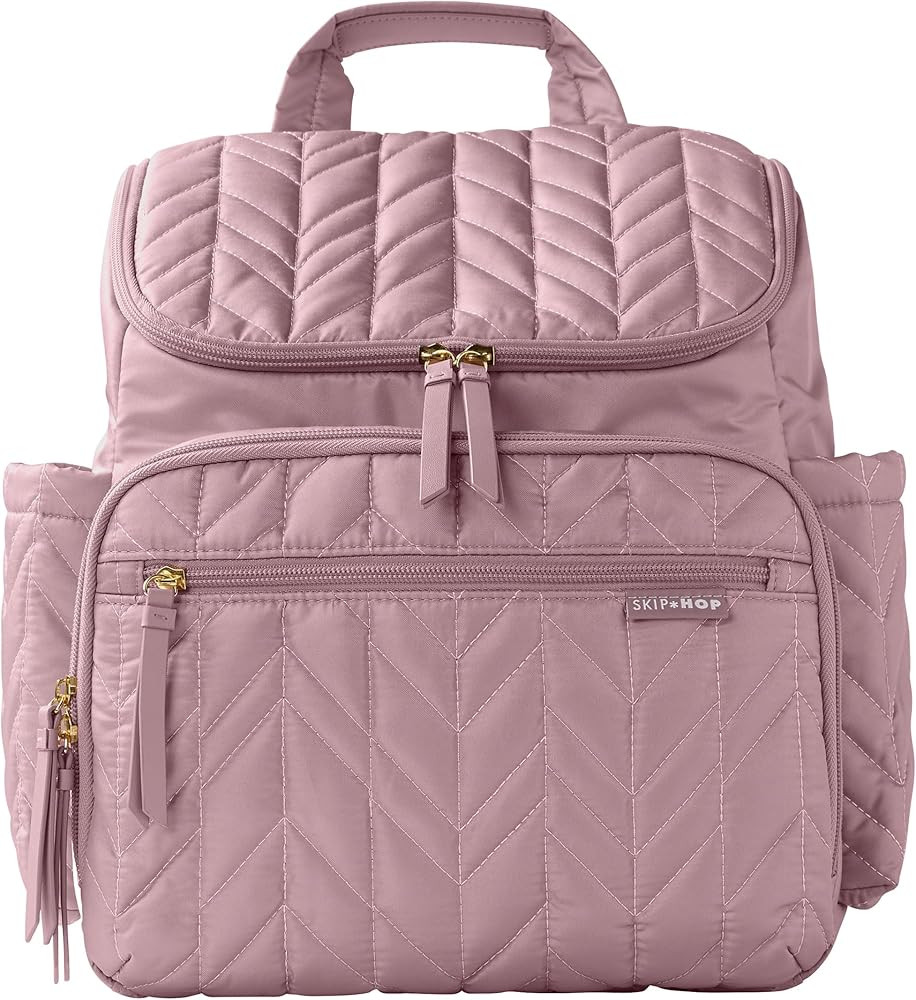 Skip Hop Diaper Bag Backpack: Forma, Multi-Function Baby Travel Bag with Changing Pad & Stroller ... | Amazon (US)