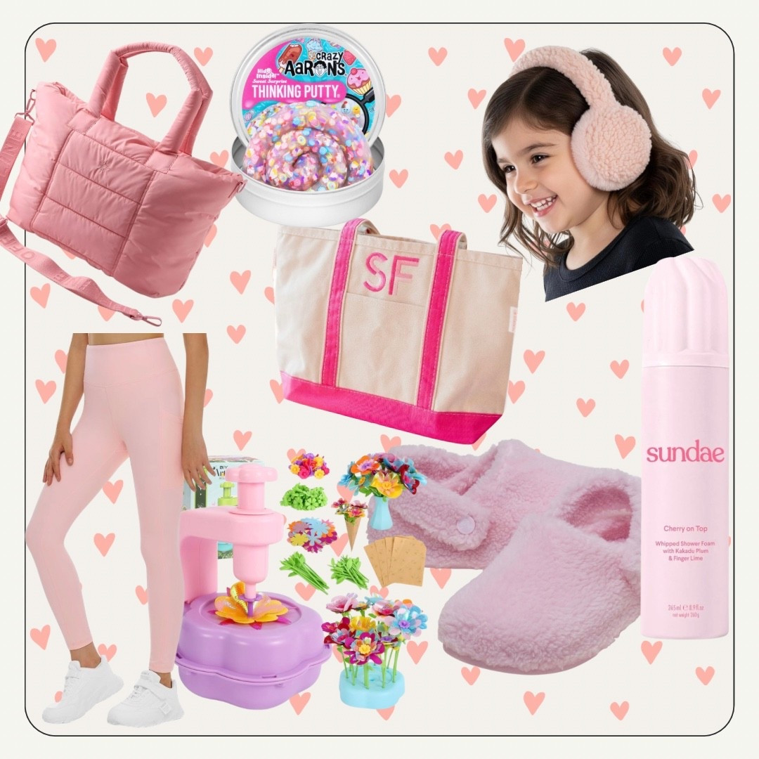 Valentine’s Day gift ideas for girls 💕
Think cozy, creative, and all things pink — everything linked on LTK 💗


#LTKmomlife #LTKKids #LTKValentine