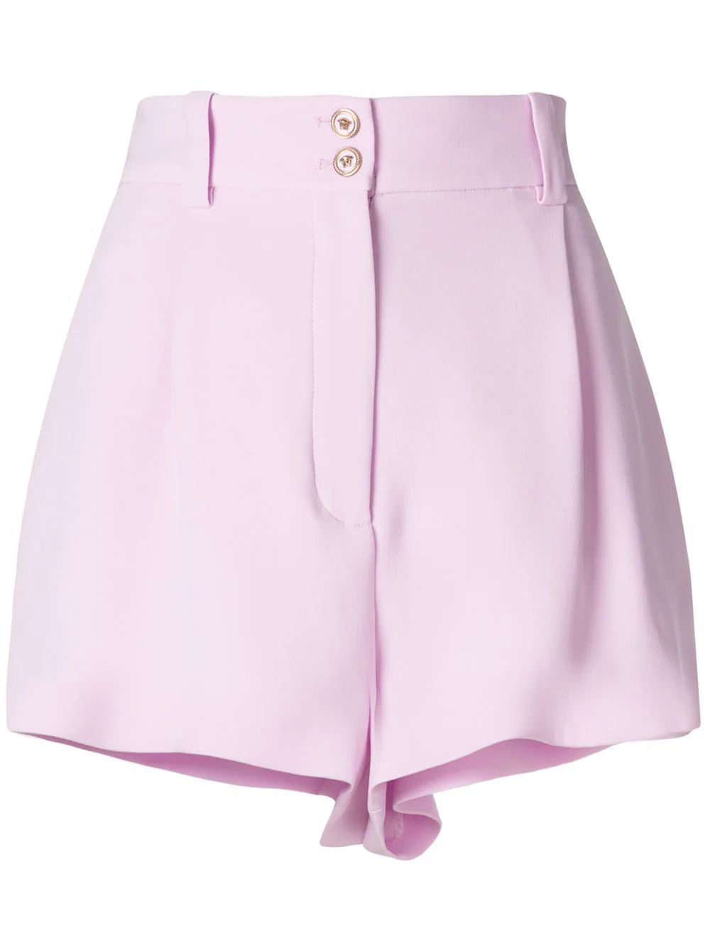 Versace high-waisted shorts - Pink & Purple | FarFetch US